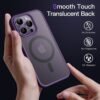 Back Cover Case Compatible with Magnatic Designed for iPhone 14 Pro