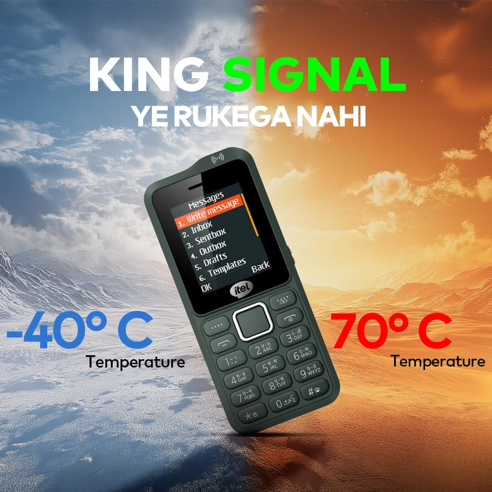 Itel Kingsignal 2 Itel Kingsignal Keypad Mobile Phone