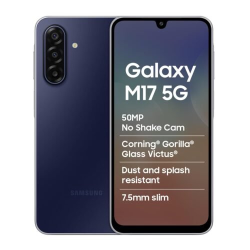Samsung galaxy m17 Samsung Galaxy M17 5G Mobile (Sapphire Black, 6GB RAM, 128GB Storage)